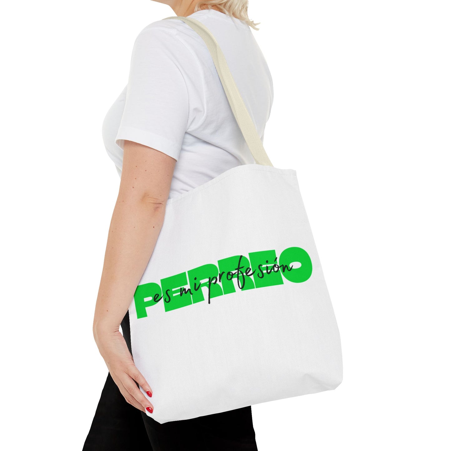 Perreo Es Mi Profesion Green Tote Bag