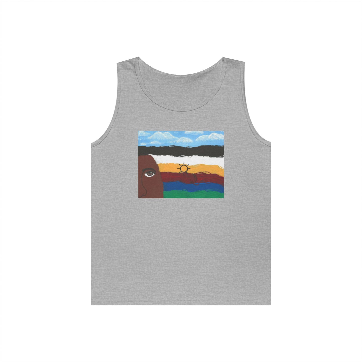 2Spirit Flag Heavy Cotton Tank Top
