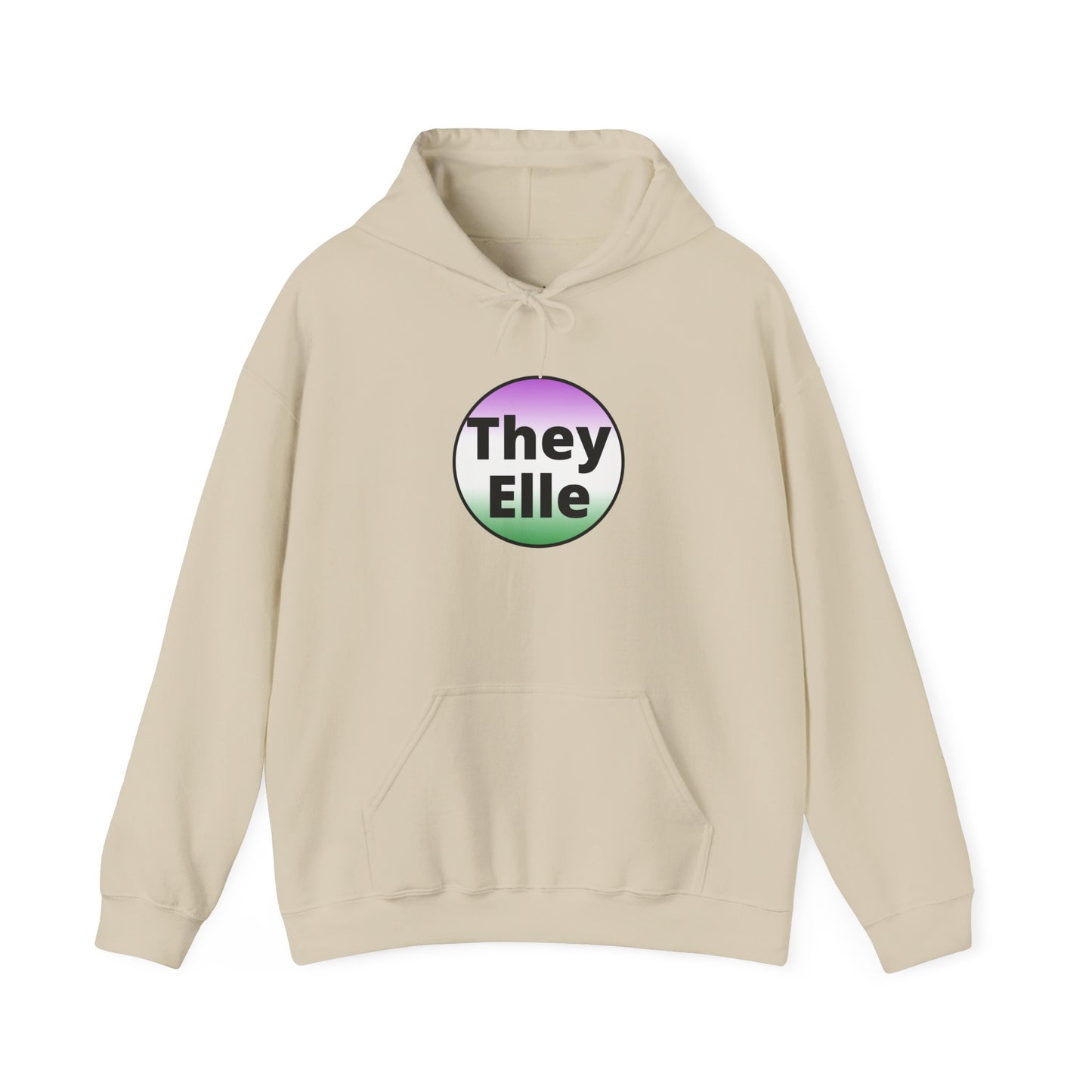 They/Elle Gender NonConforming Hooded Sweatshirt