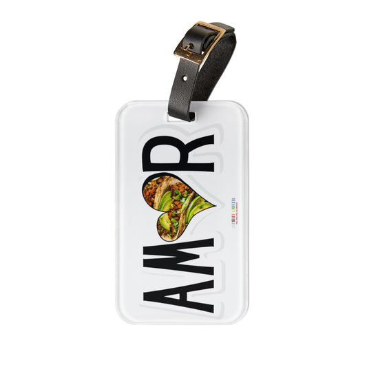 Amor Taco Luggage Tag