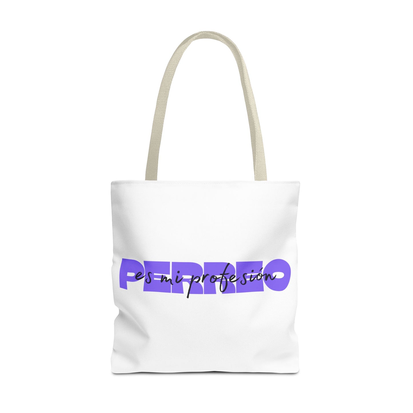 Perreo Es Mi Profesion Purple Tote Bag
