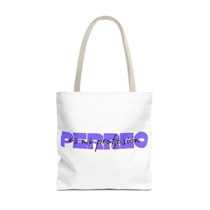 Perreo Es Mi Profesion Purple Tote Bag