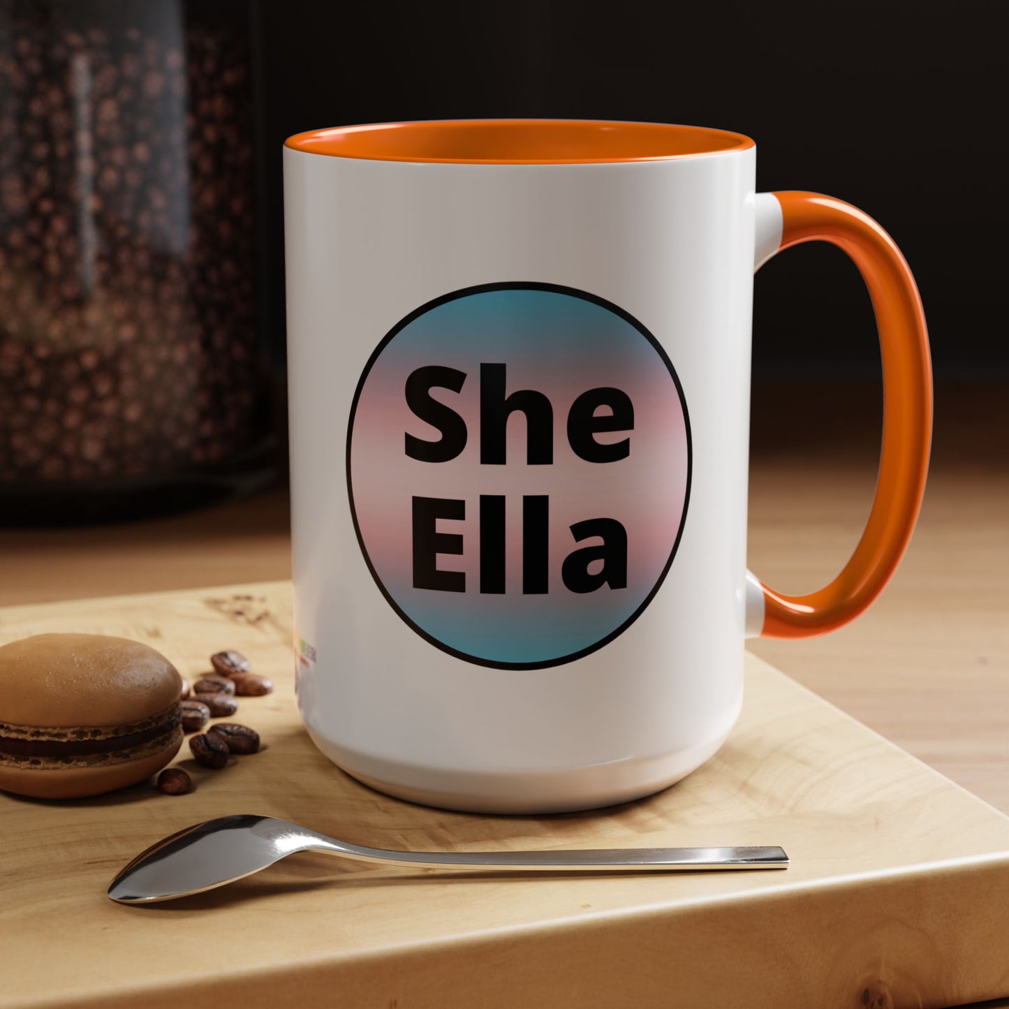 She/Ella Trans Coffee Mug