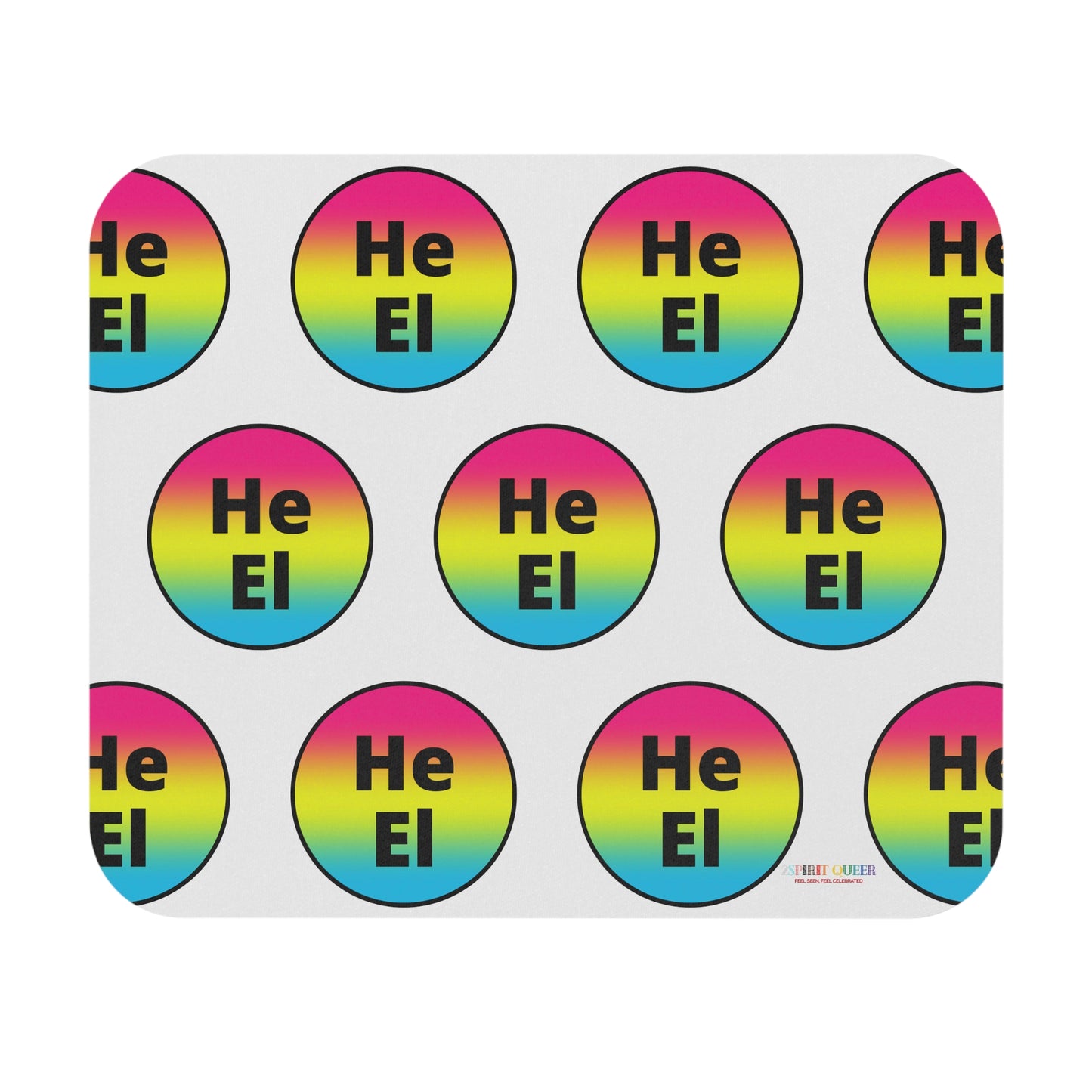 He / El Pan Mouse Pad (Rectangle)