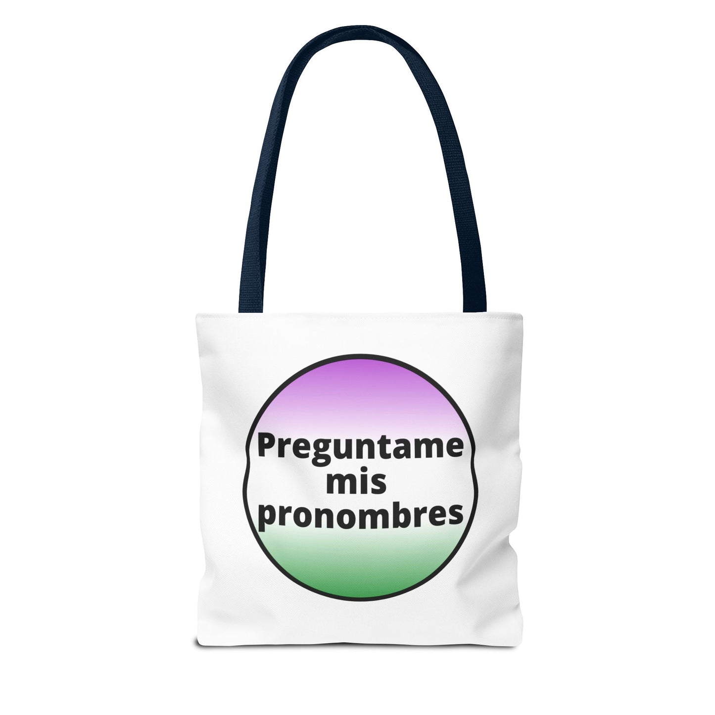 Preguntame mis Pronombres Gender NonConforming Tote Bag