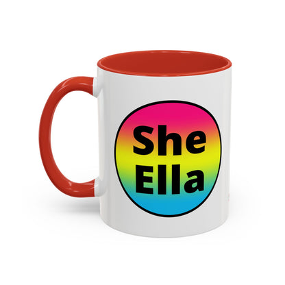 She/Ella Pan Coffee Mug