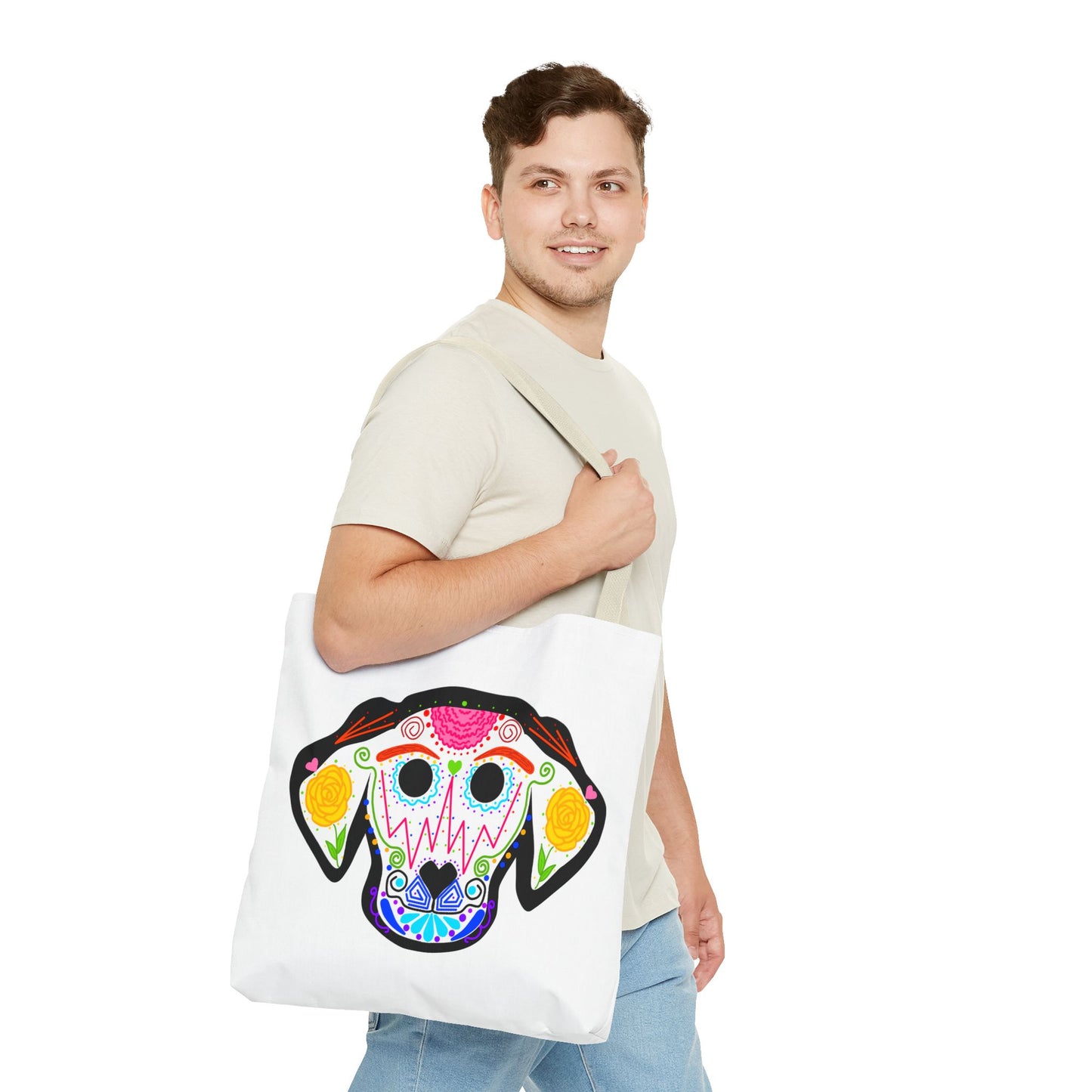 Dia de los Muertos Dog Tote Bag