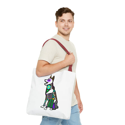 Dia de los Muertos German Shepard Tote Bag