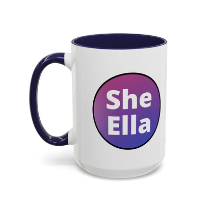 She/Ella Bi Coffee Mug