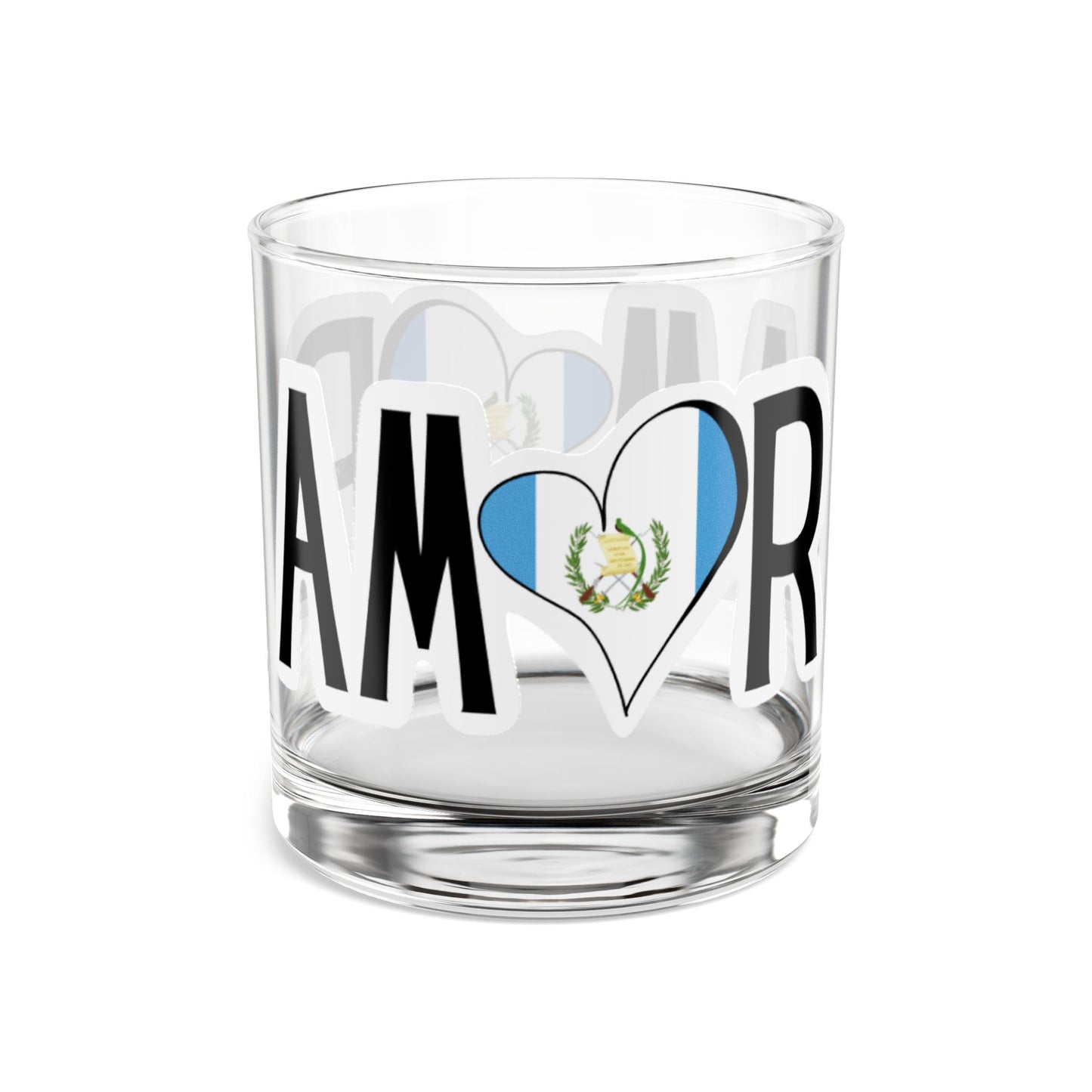 Amor  - Guatemala Rocks Glass, 10oz