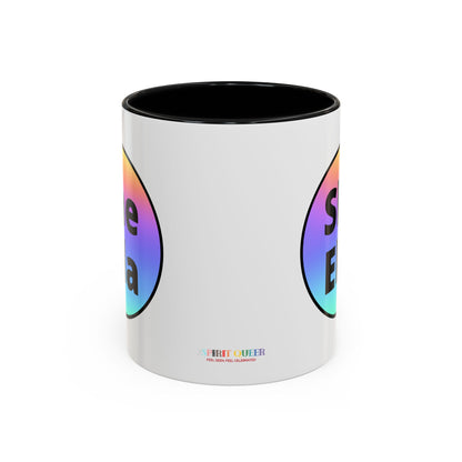 She/Ella  Rainbow Coffee Mug