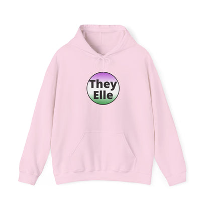 They/Elle Gender NonConforming Hooded Sweatshirt