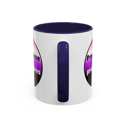 Preguntame mis Pronombres GenderFluid  Coffee Mug
