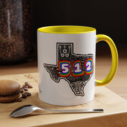 Texas 512 Coffee Mug