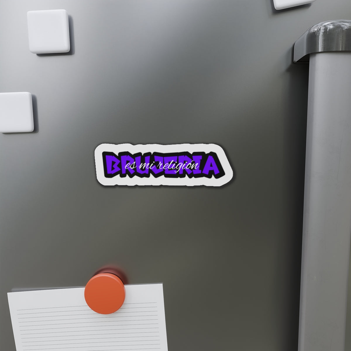 Brujeria es mi Religion Die-Cut Magnet