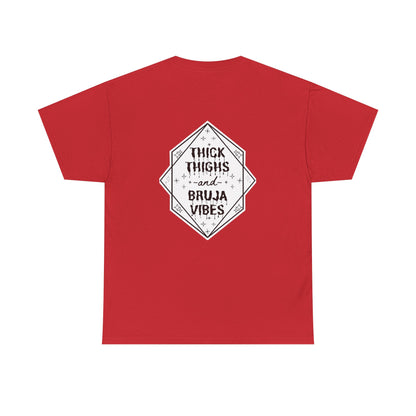 Thick Thighs Bruja Vibes Heavy Cotton Tee
