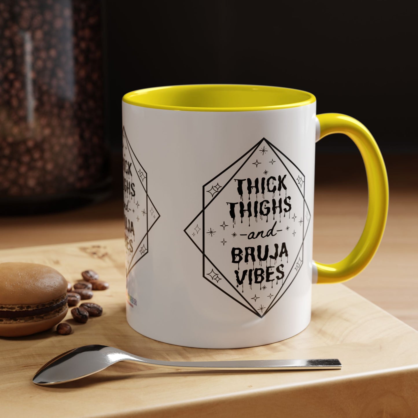 Thick Thighs Bruja Vibes Coffee Mug