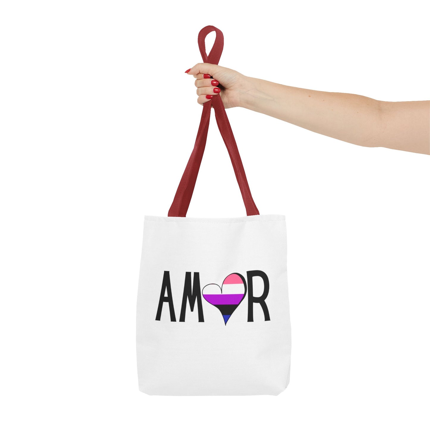 Amor Genderfluid Tote Bag