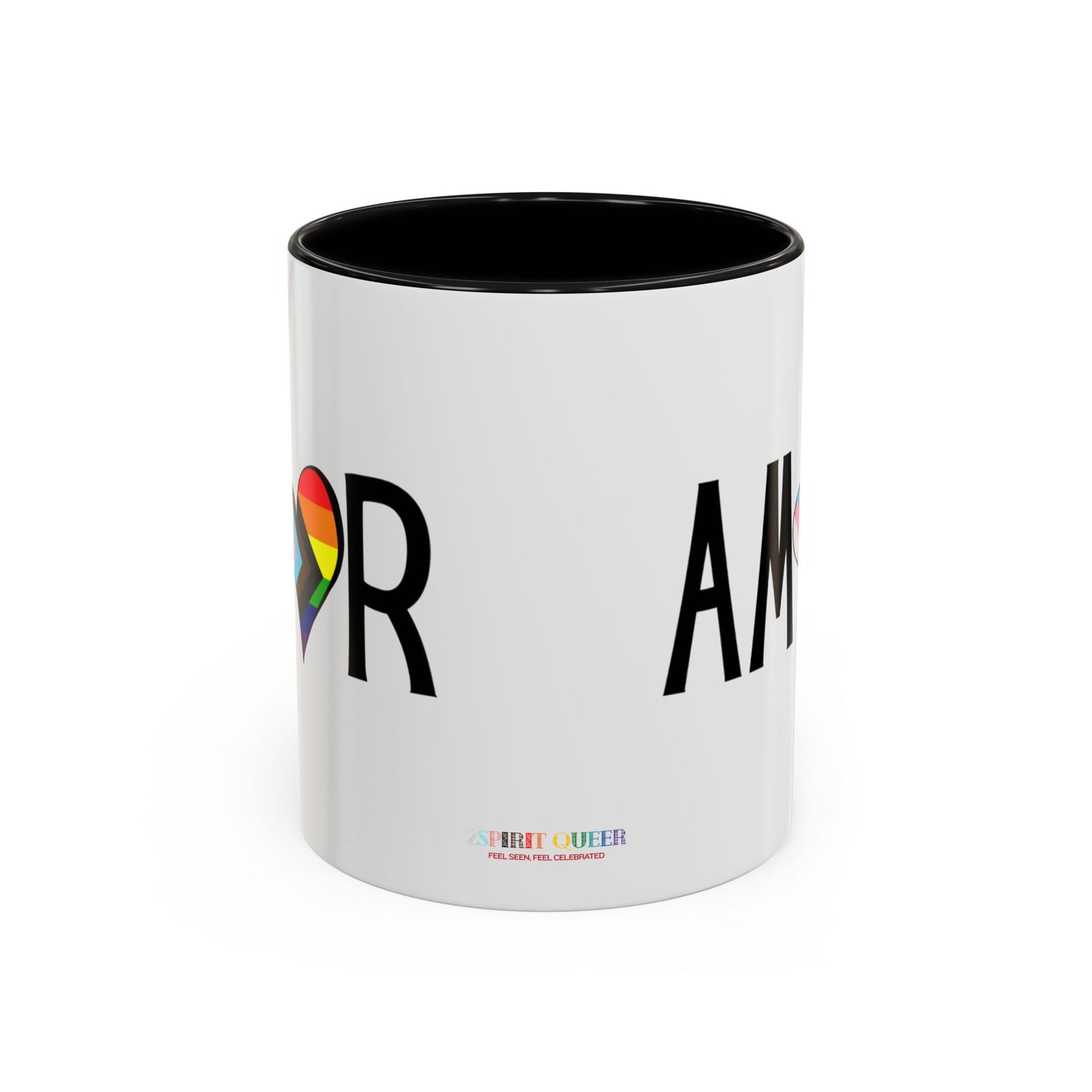 Amor  Inclusive Accent Coffee Mug