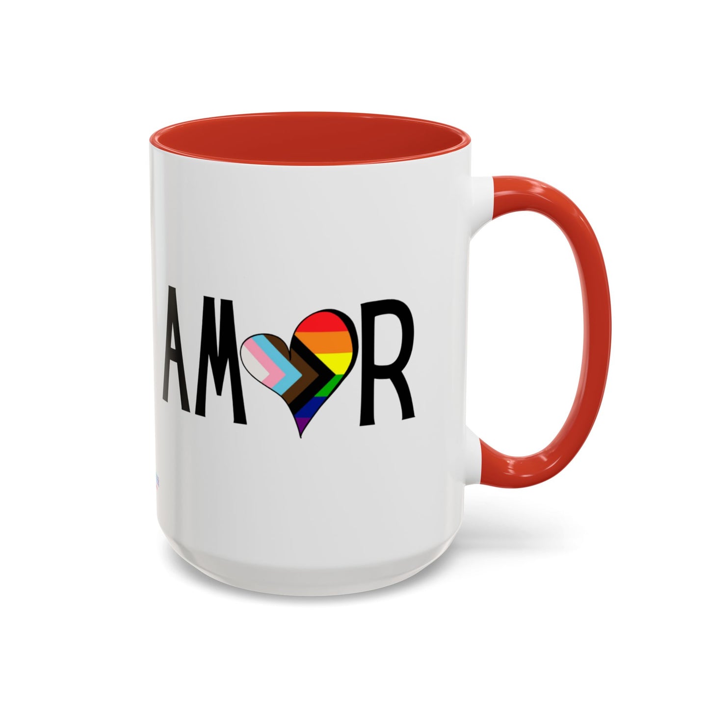 Amor  Inclusive Accent Coffee Mug