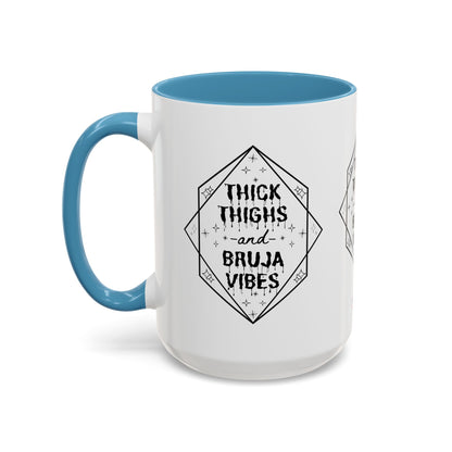 Thick Thighs Bruja Vibes Coffee Mug