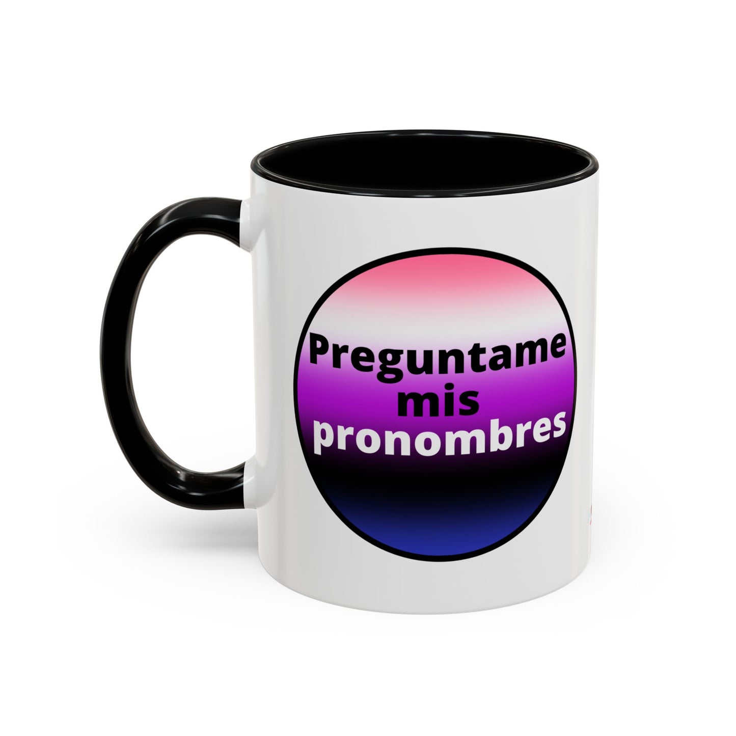 Preguntame mis Pronombres GenderFluid  Coffee Mug