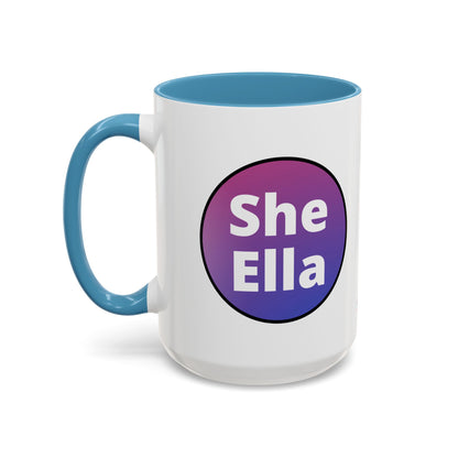She/Ella Bi Coffee Mug