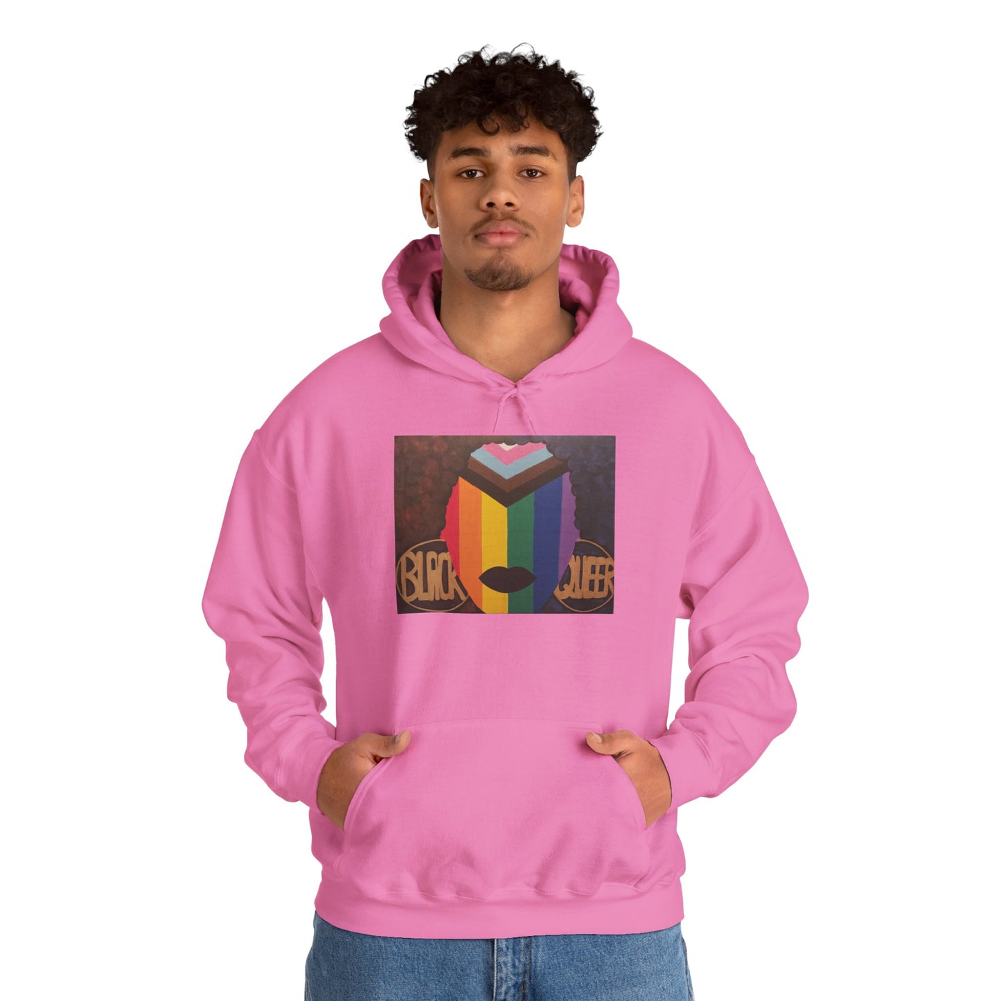 Black and Queer Hooded Sweatshirt