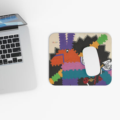 Smash the Patriarchy (Pinata) Mouse Pad (Rectangle)