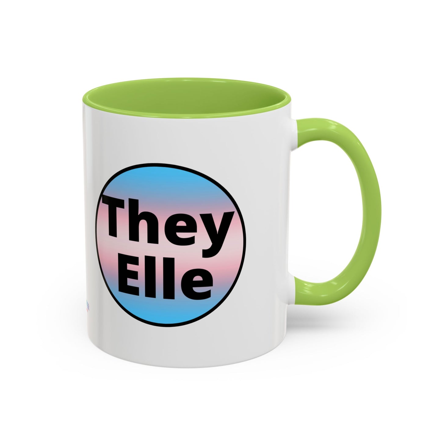 They / Elle Trans Coffee Mug