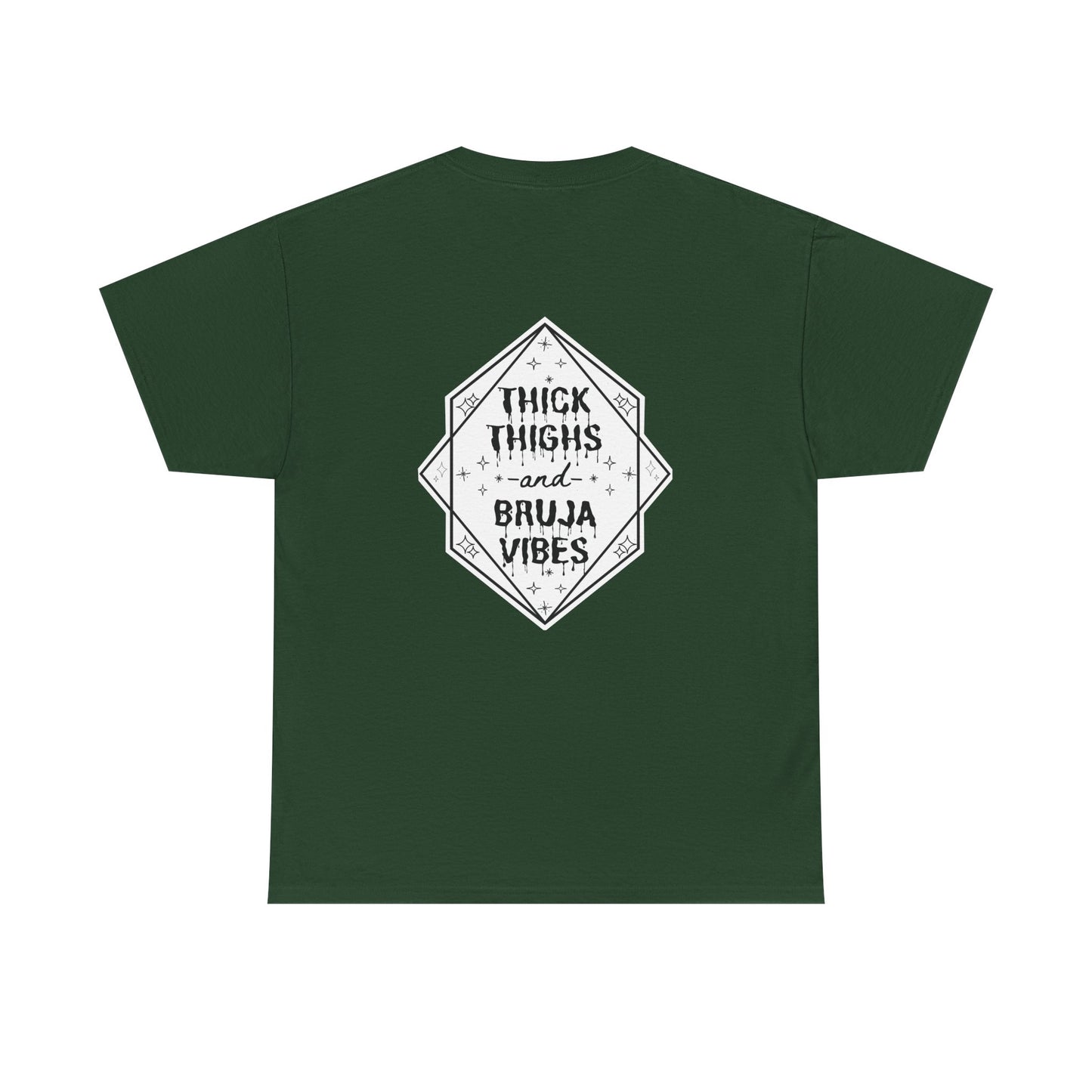 Thick Thighs Bruja Vibes Heavy Cotton Tee