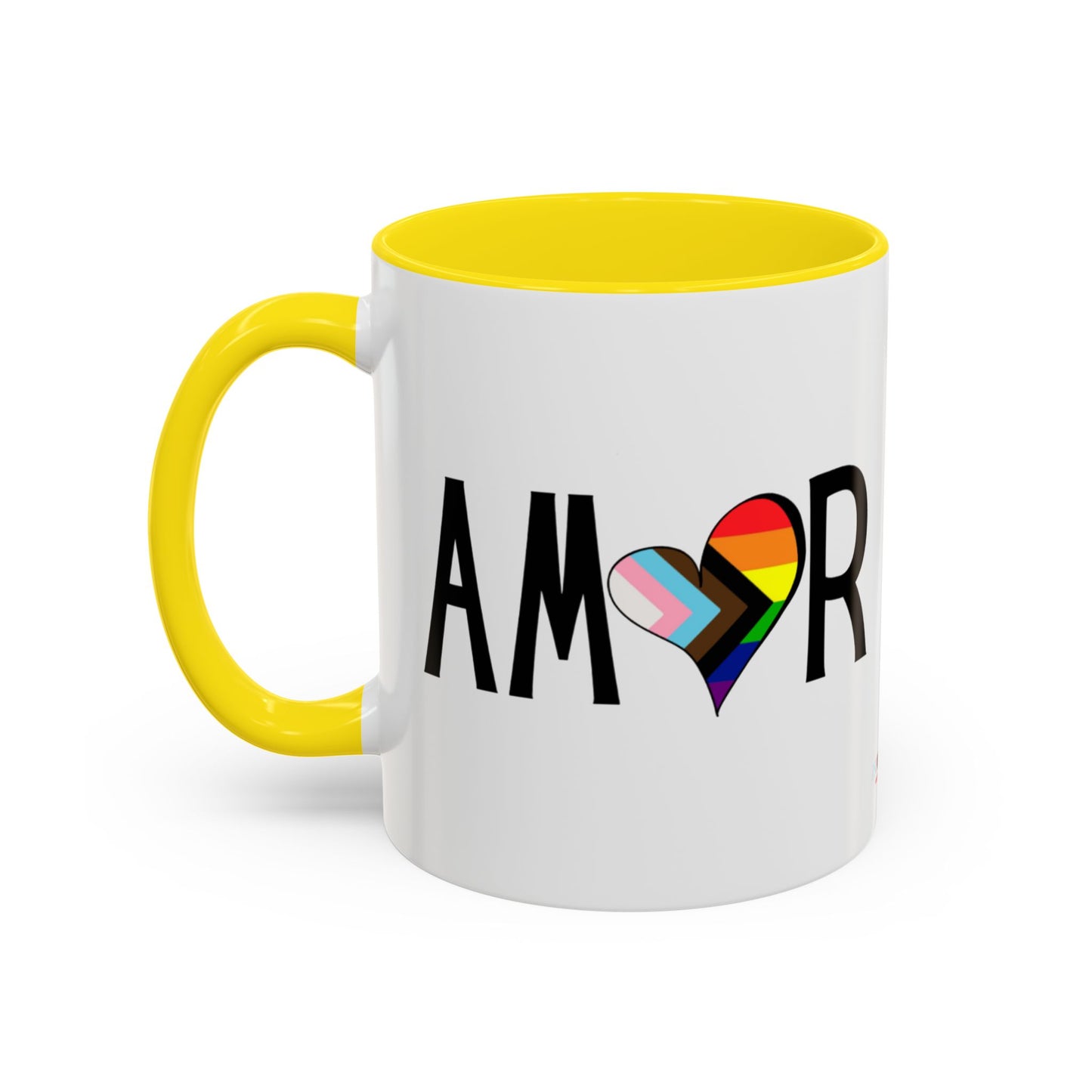 Amor  Inclusive Accent Coffee Mug