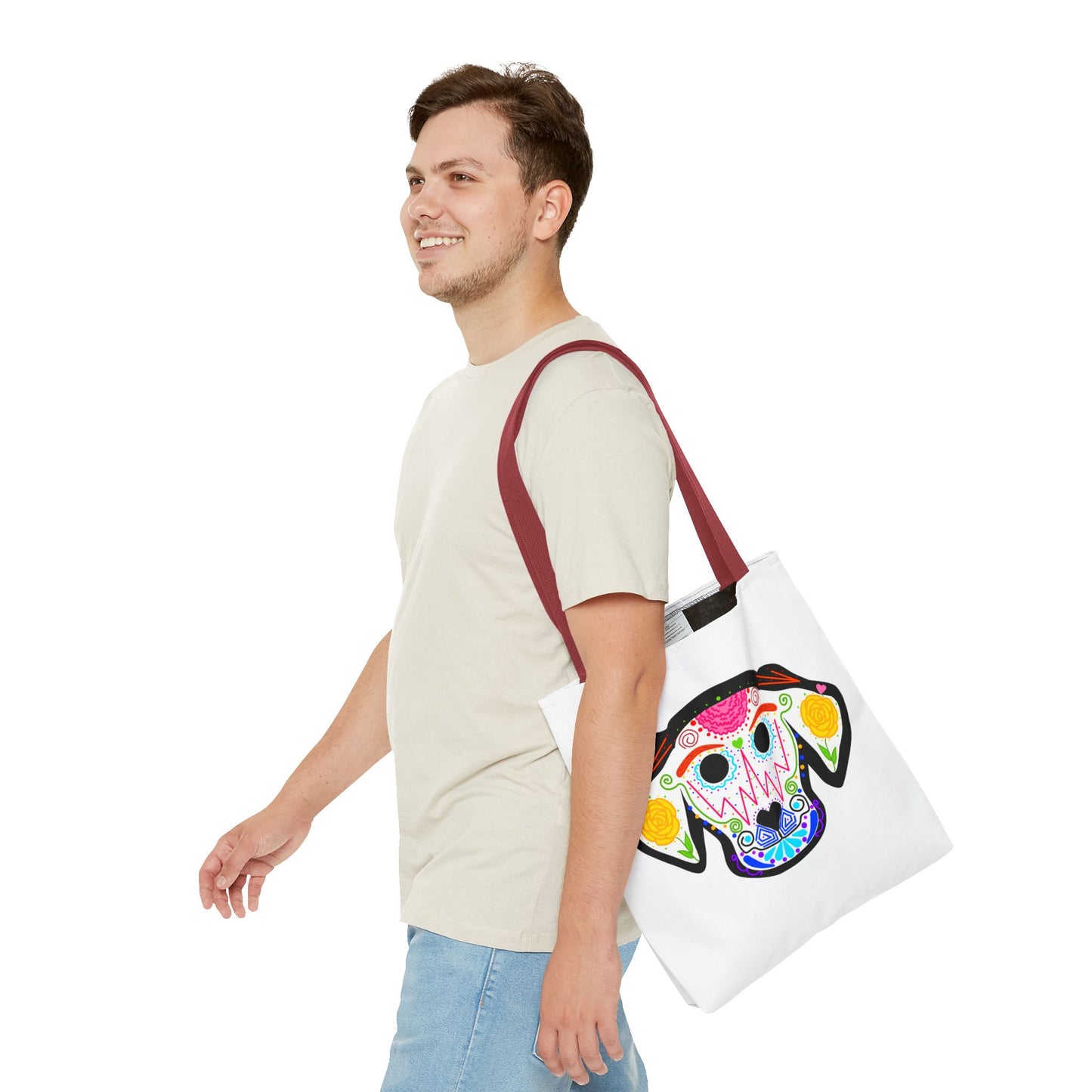 Dia de los Muertos Dog Tote Bag