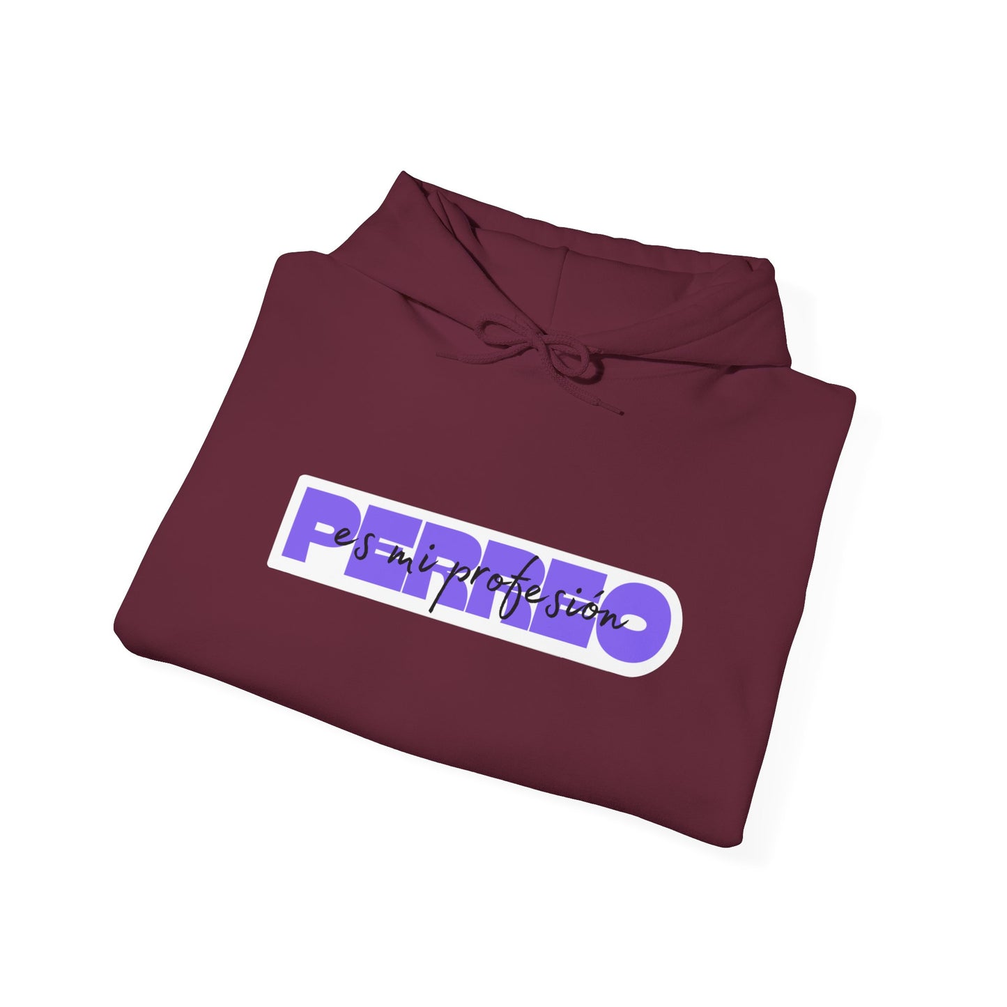 Perreo Es Mi Profesion - Purple Hooded Sweatshirt