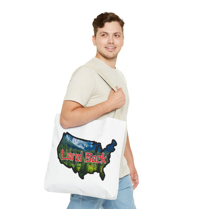 Land Back USA Tote Bag