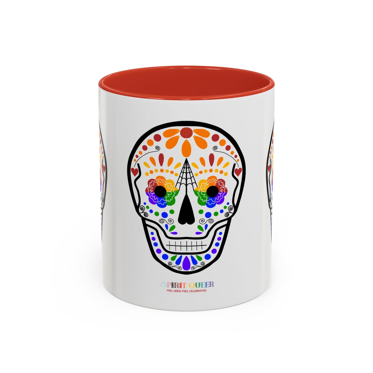 Queer Sugar Skull Coffee Mug
