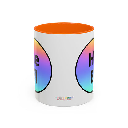 He / El Rainbow Coffee Mug