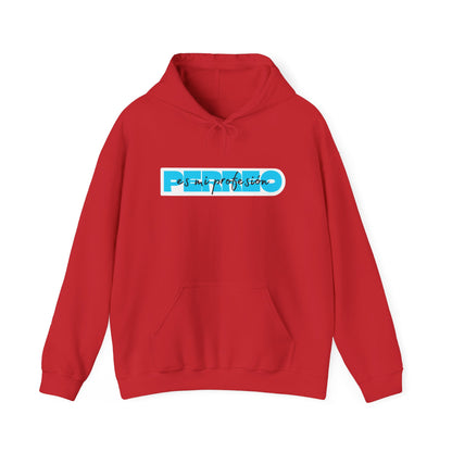 Perreo Es Mi Profesion - Blue Hooded Sweatshirt