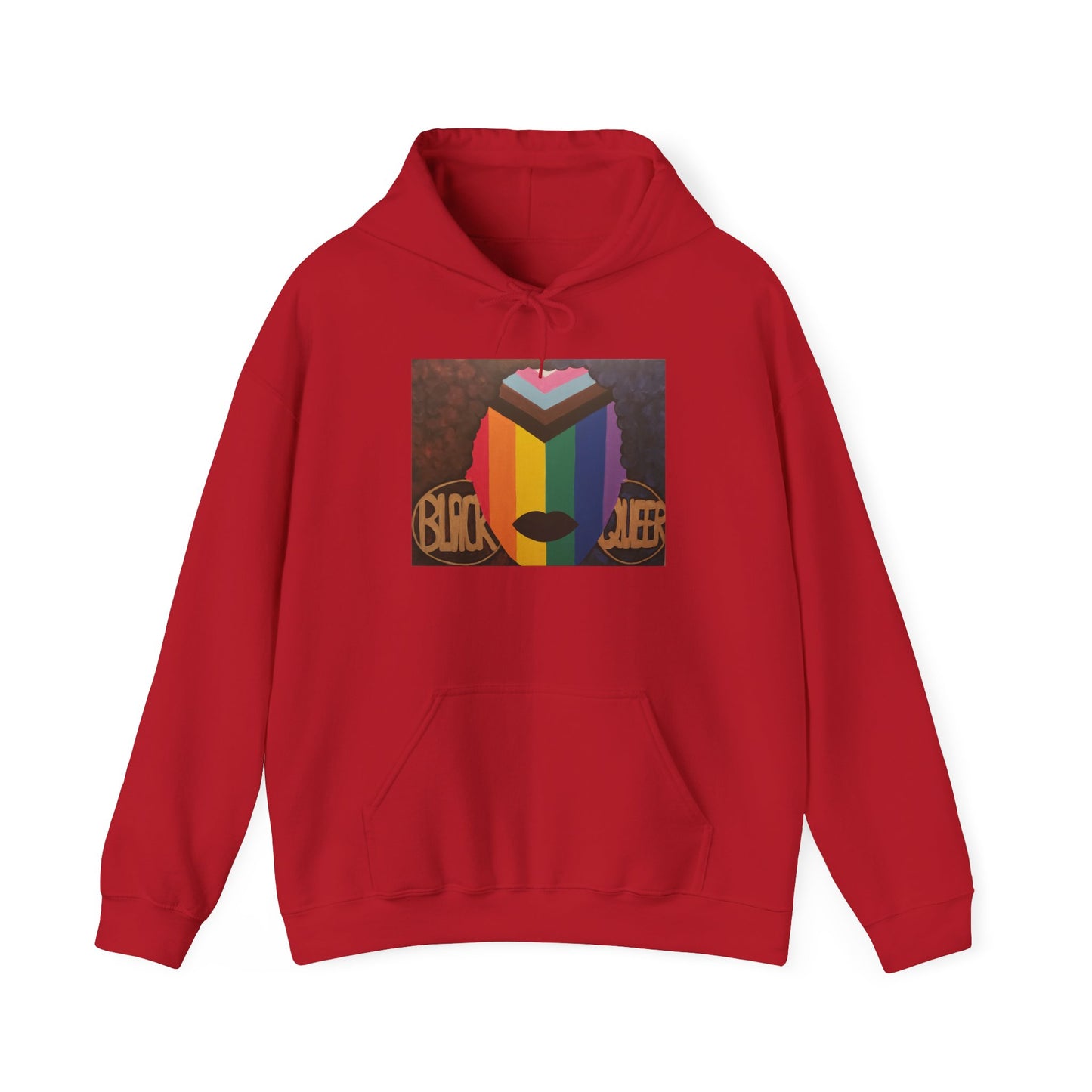 Black and Queer Hooded Sweatshirt