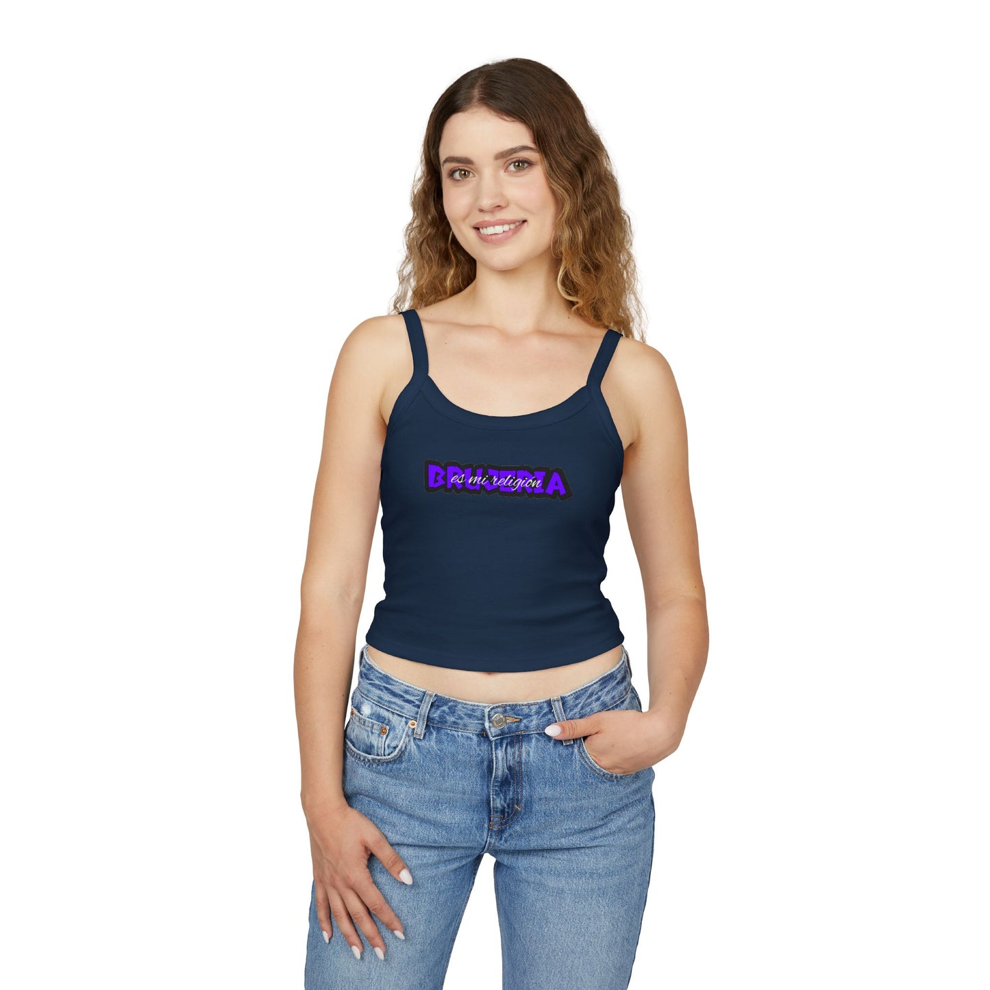 Brujeria es mi Religion Spaghetti Strap Tank Top