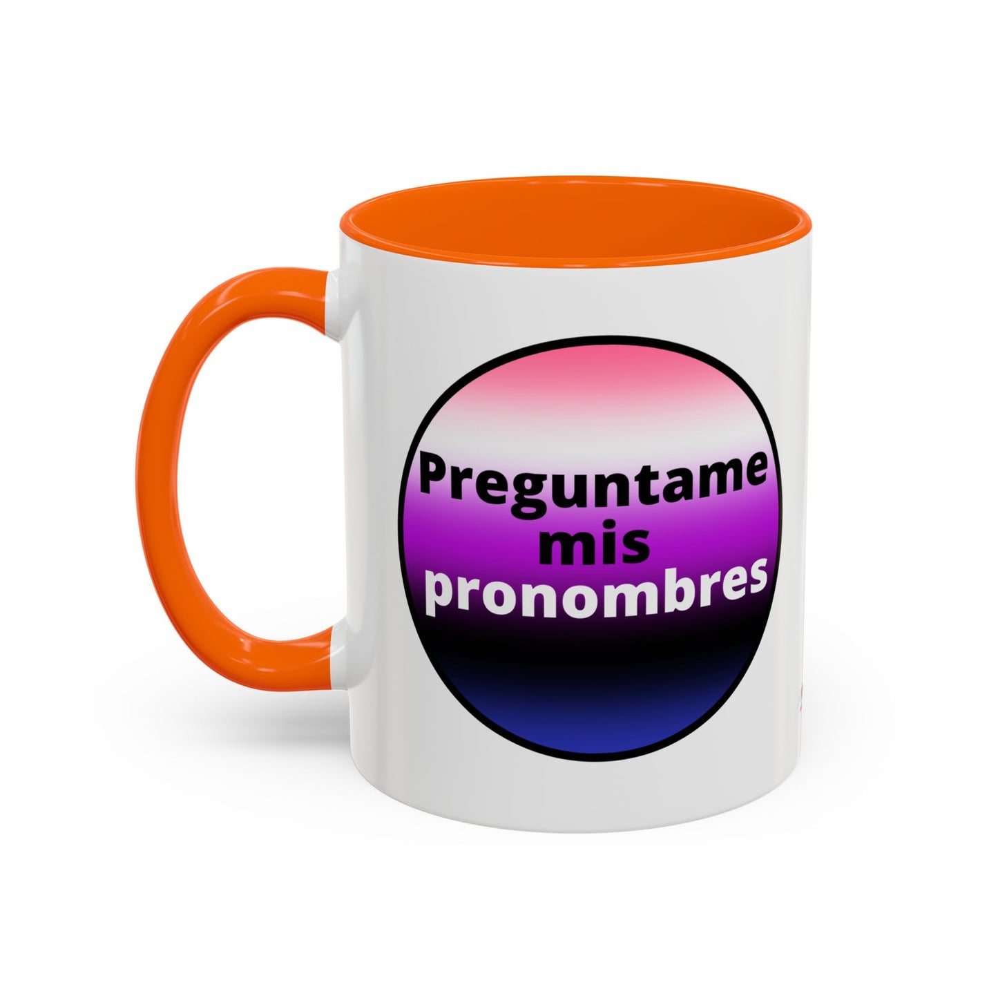 Preguntame mis Pronombres GenderFluid  Coffee Mug