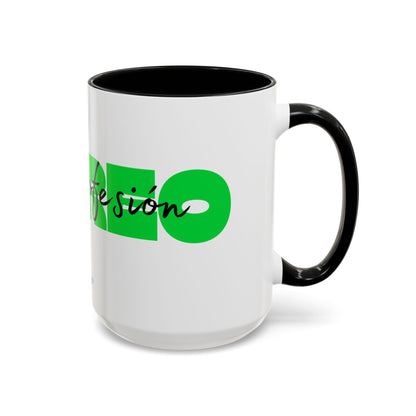 Perreo Es Mi Profesion Green Coffee Mug