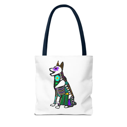 Dia de los Muertos German Shepard Tote Bag