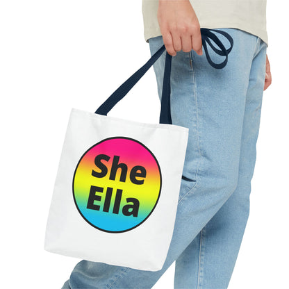 She/Ella Pan Tote Bag