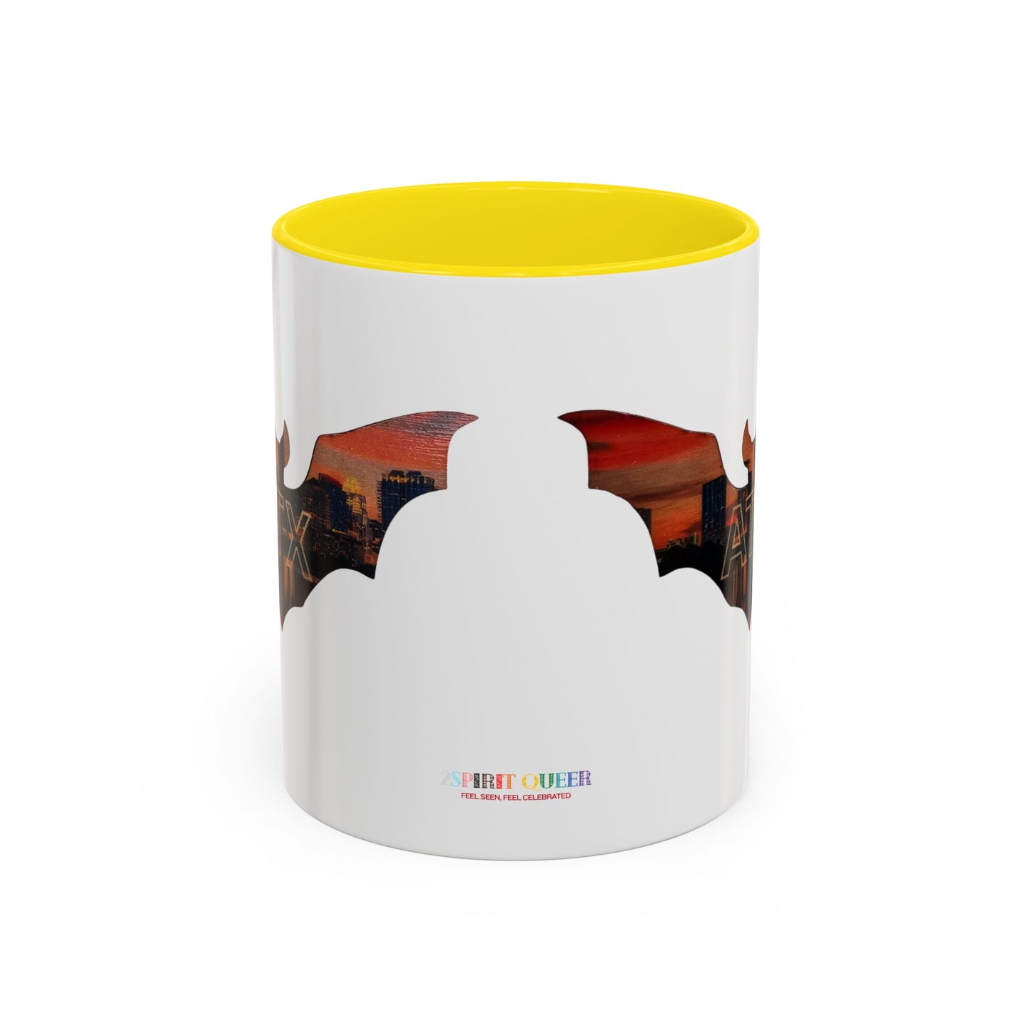 ATX Skyline Bat Coffee Mug