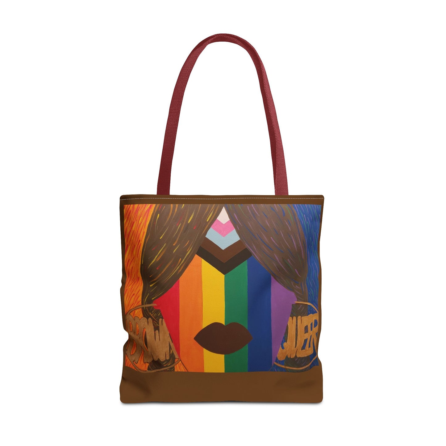 Brown and Queer Tote Bag