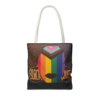 Black and Queer Tote Bag