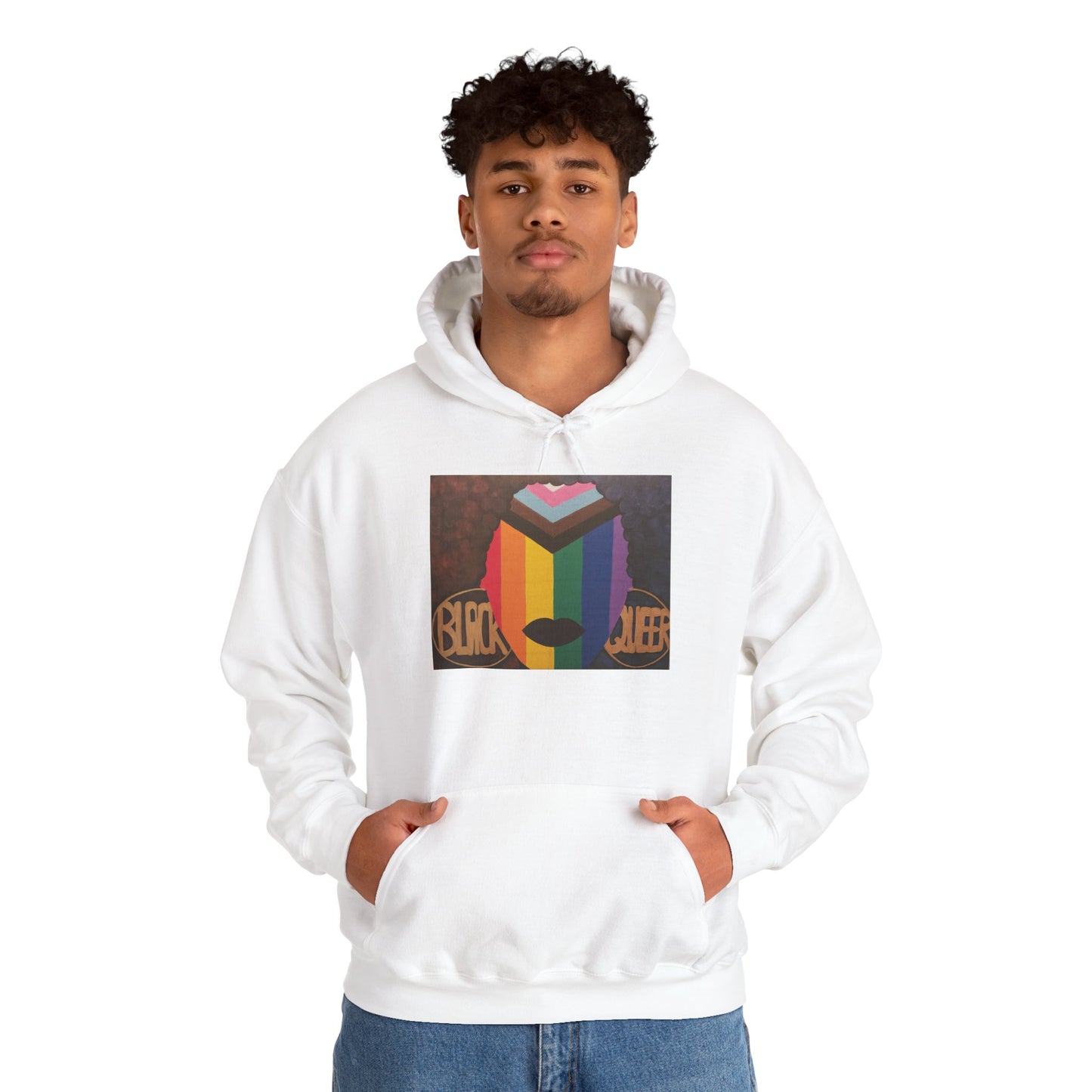 Black and Queer Hooded Sweatshirt