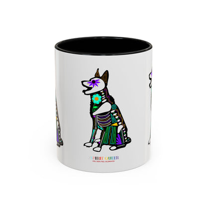 Dia de los Muertos German Shepard Coffee Mug