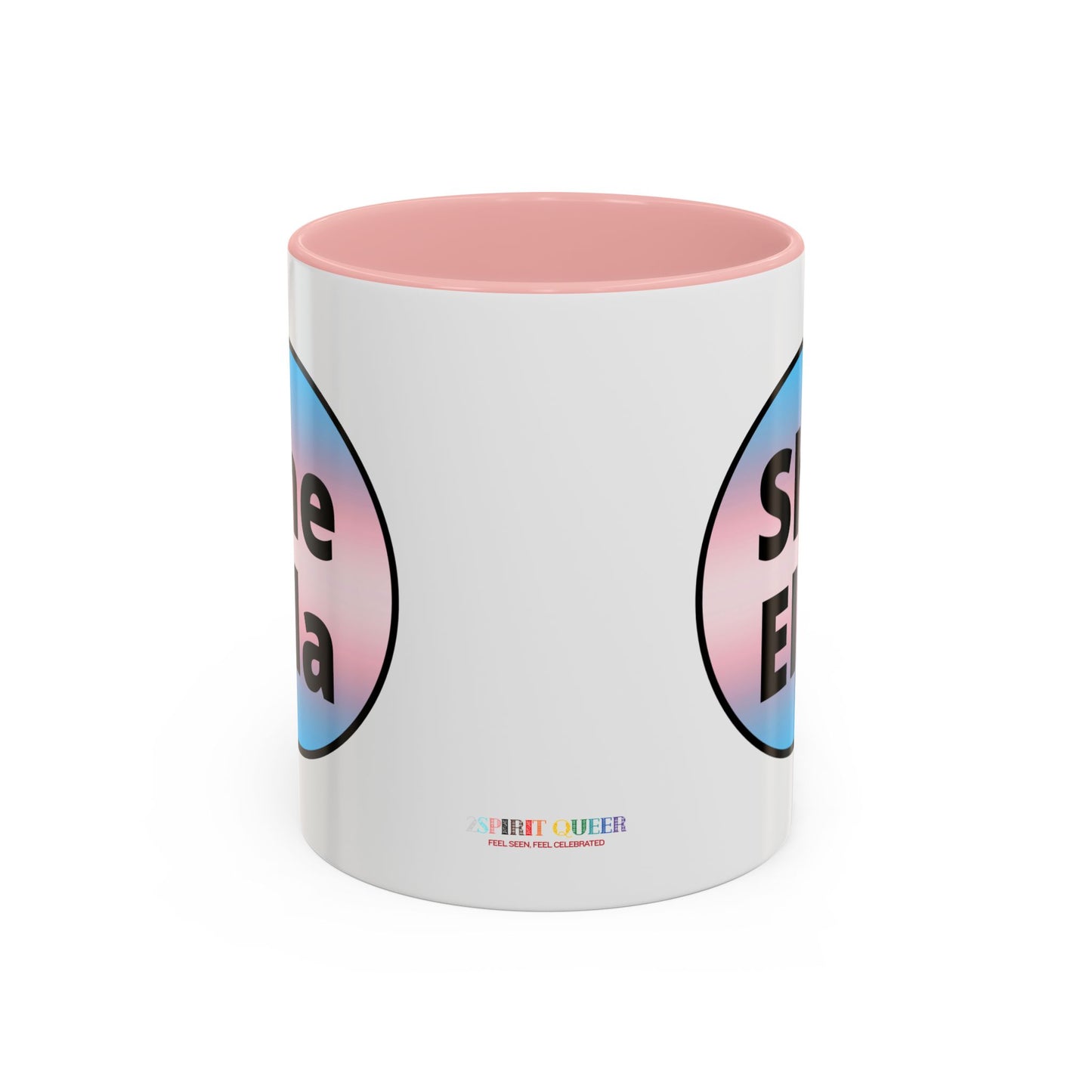 She/Ella Trans Coffee Mug